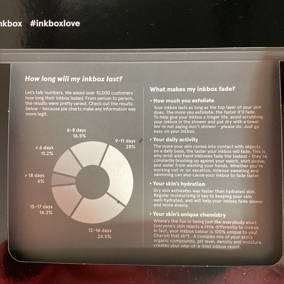 Inkbox Semi-permanent tattoo - Flower - Picture 4 of 5